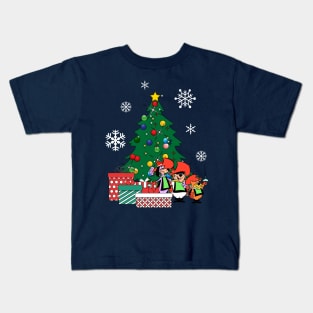 Yippee Yappee And Yahooey Around The Christmas Tree Kids T-Shirt